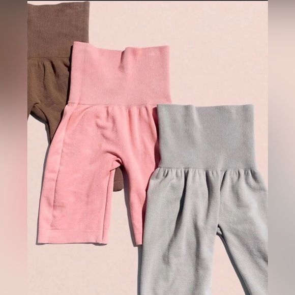 Pants - SurelyMine Fit Tummy Control Biker Shorts